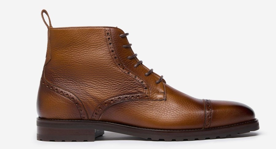 Oliver Sweeney Cortale Dark Tan Boots