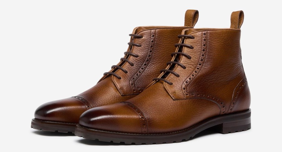 Oliver Sweeney Cortale Dark Tan Boots