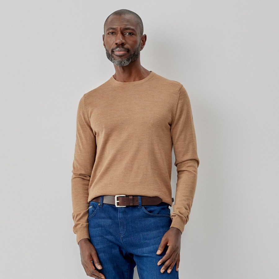 Oliver Sweeney Camber Camel Knitwear