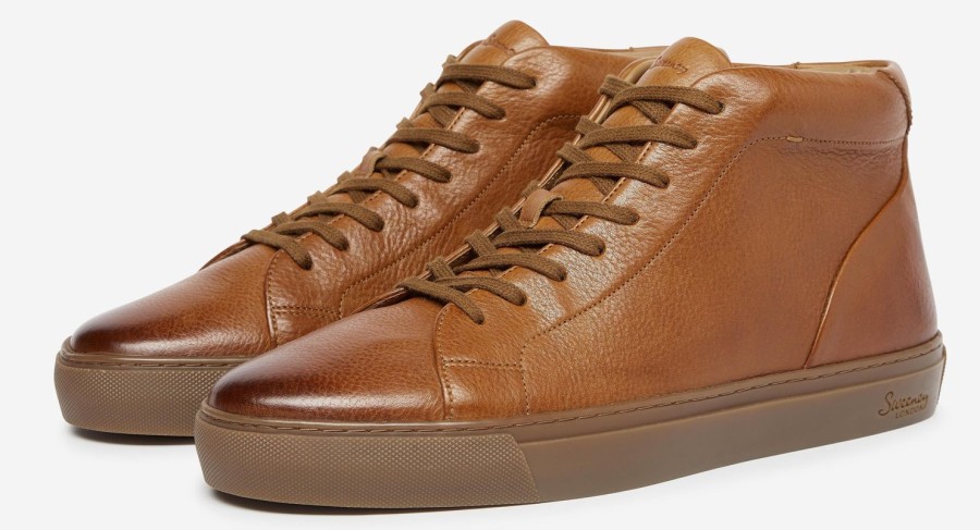 Oliver Sweeney Laxey Light Tan Trainers