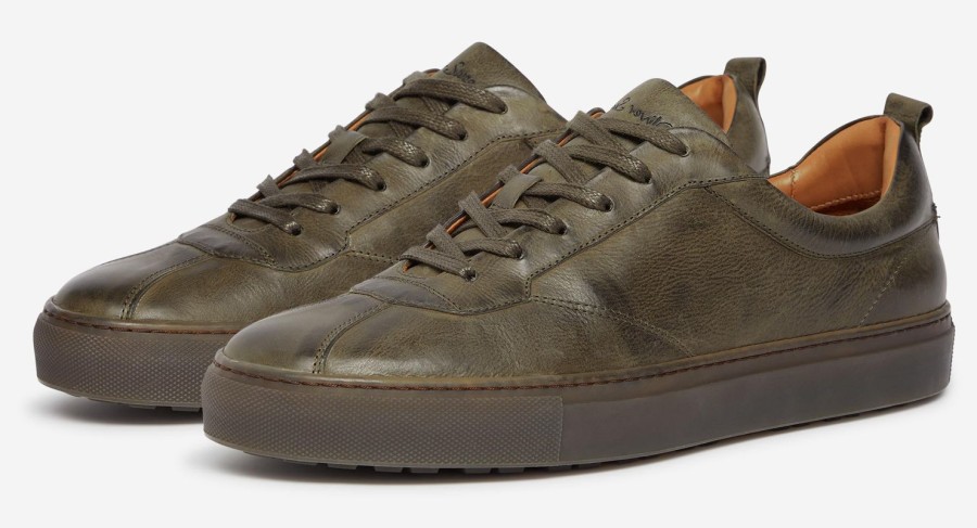 Oliver Sweeney Ermida Khaki Trainers