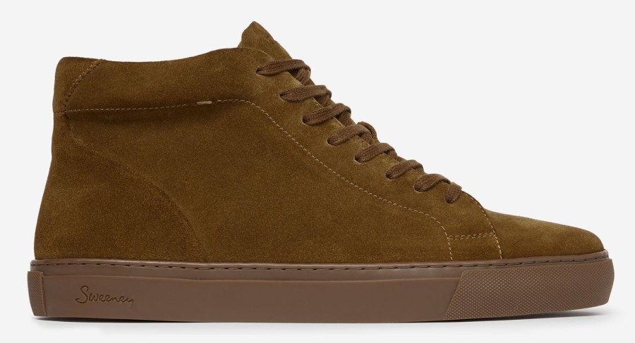 Oliver Sweeney Laxey Tan Suede Trainers