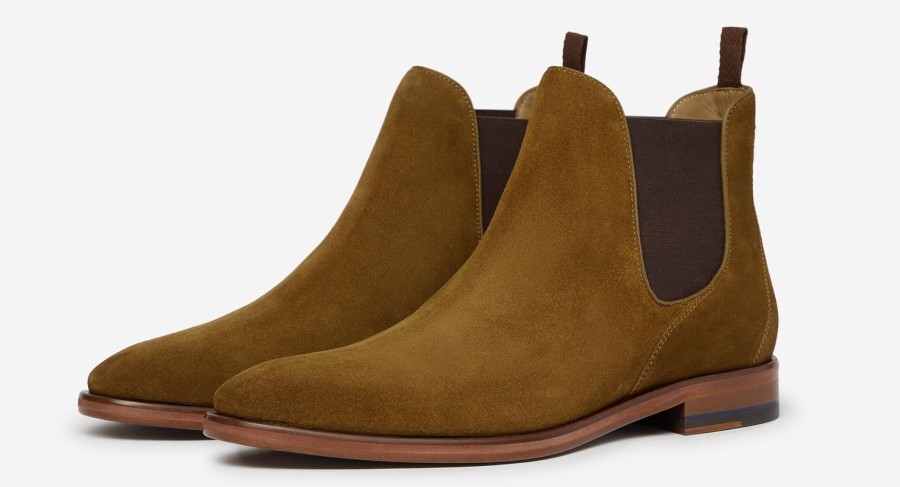 Oliver Sweeney Allegro Tan Suede Boots