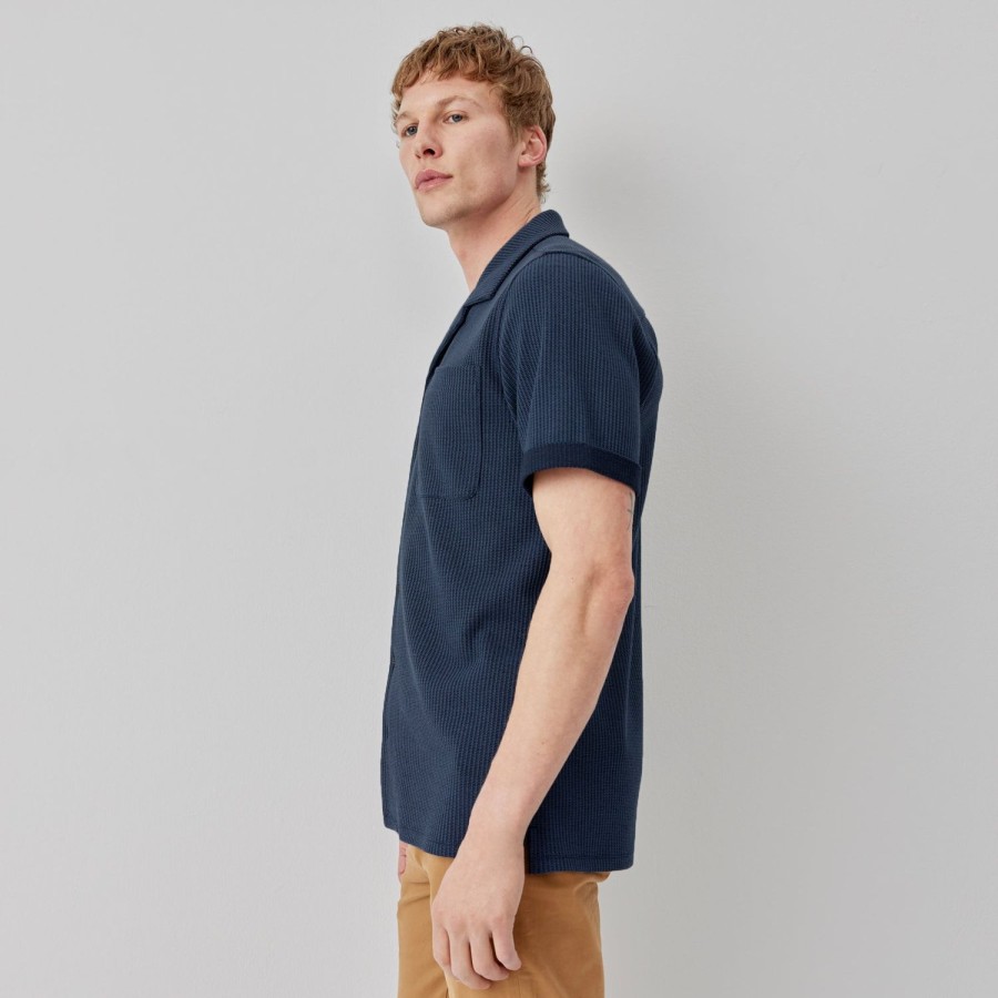 Oliver Sweeney Ravenshead Dark Blue Shirts