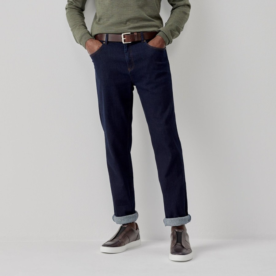 Oliver Sweeney Limerick Indigo Trousers