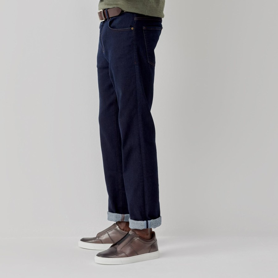 Oliver Sweeney Limerick Indigo Trousers