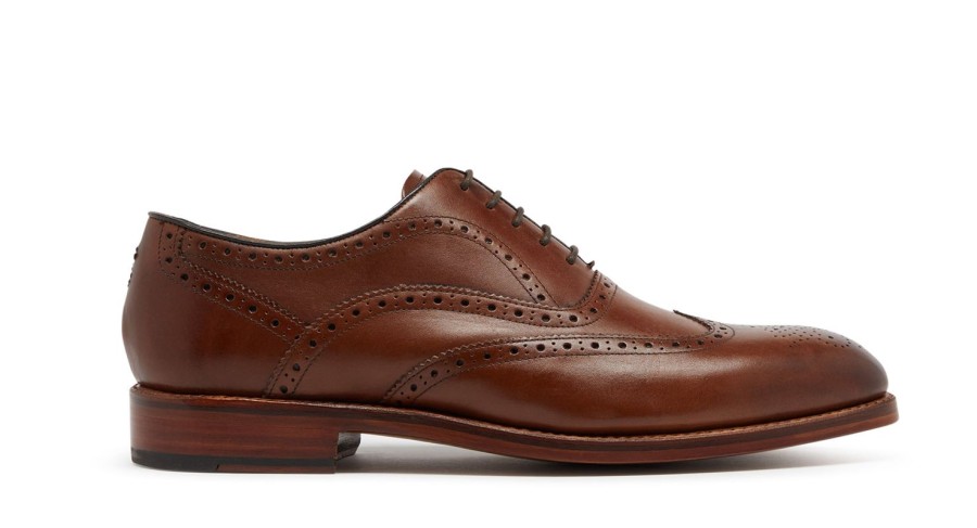 Oliver Sweeney Aldeburgh Dark Tan Shoes