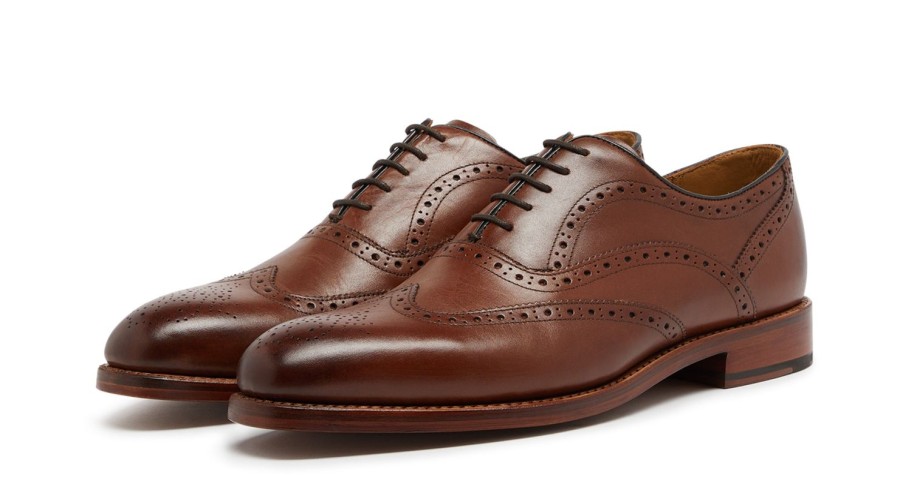 Oliver Sweeney Aldeburgh Dark Tan Shoes