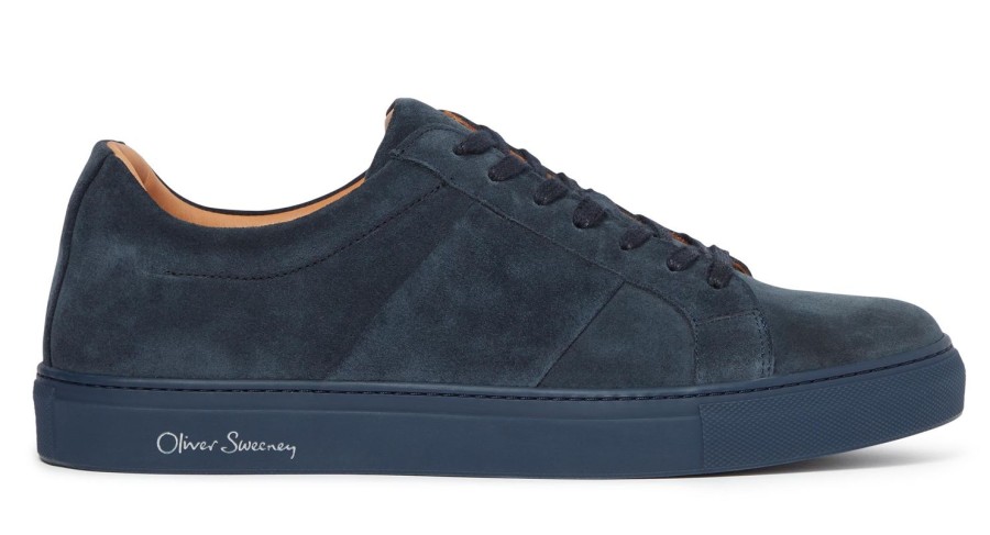 Oliver Sweeney Quintos Navy Suede Summer Shoes