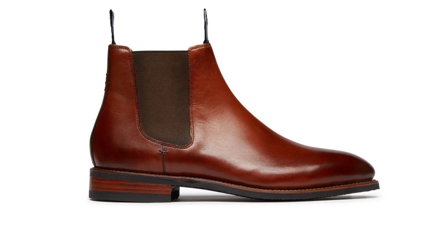 Oliver Sweeney Lochside Dark Tan Boots