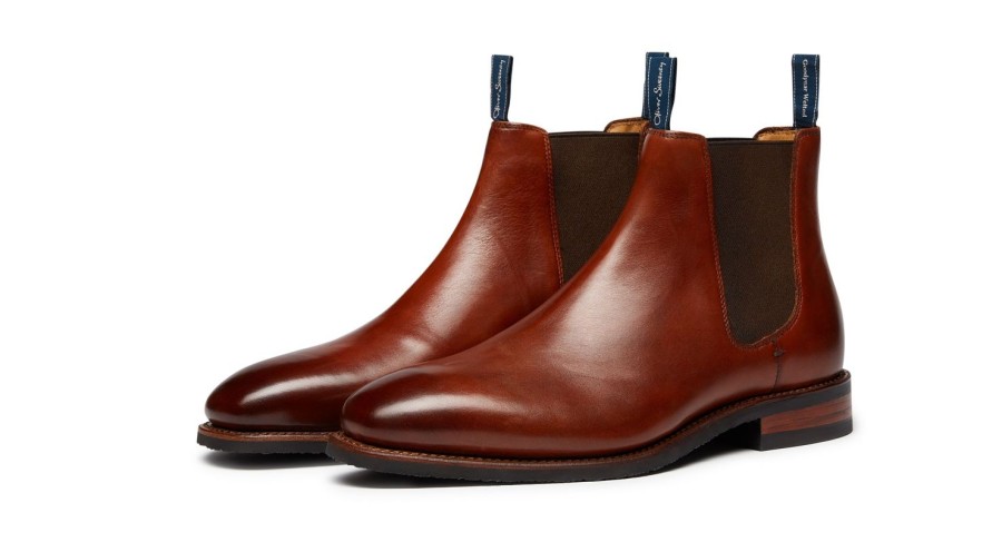 Oliver Sweeney Lochside Dark Tan Boots