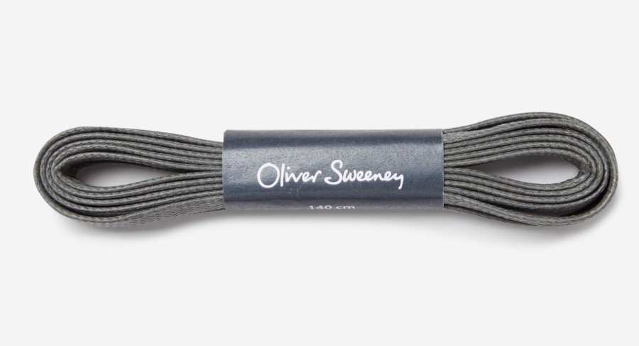 Oliver Sweeney Extra Long Flat Grey Laces Care & Repair