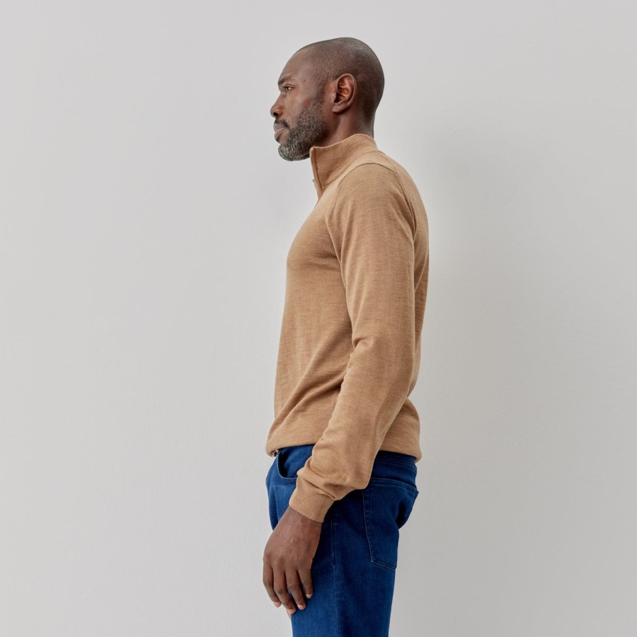 Oliver Sweeney Curragh Camel Knitwear