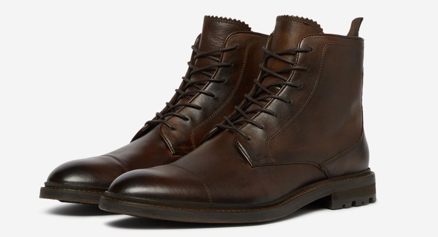 Oliver Sweeney Chaves Dark Brown Boots