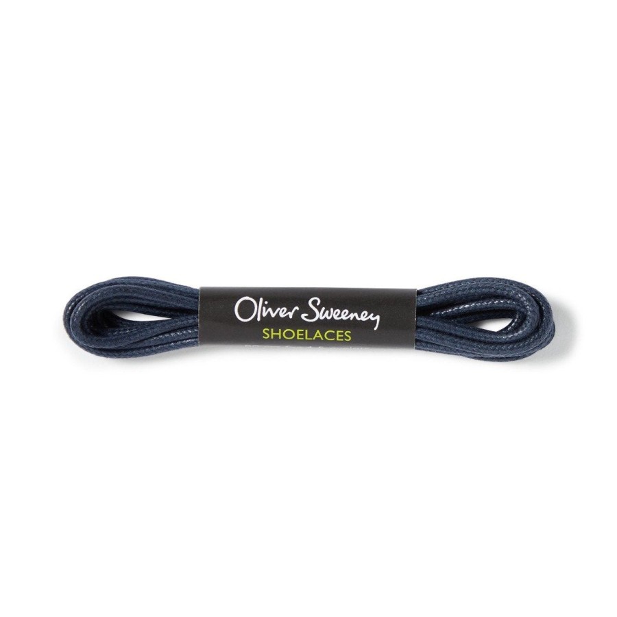 Oliver Sweeney Medium Round Navy Laces Care & Repair