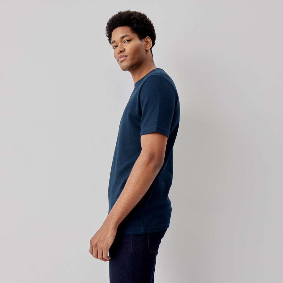 Oliver Sweeney Malin Navy T Shirts & Polos