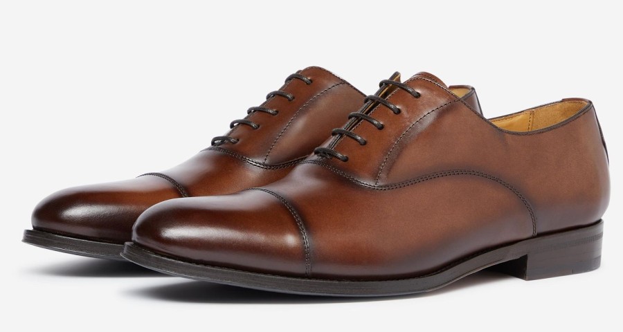 Oliver Sweeney Valdeprados Dark Tan Shoes