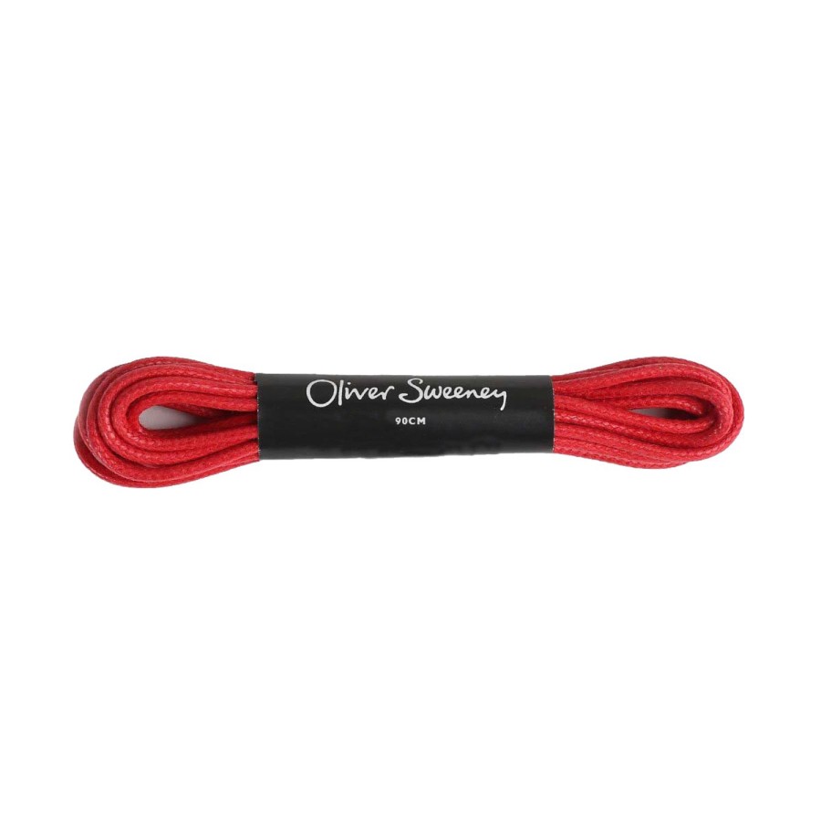 Oliver Sweeney Medium Round Red Laces Care & Repair