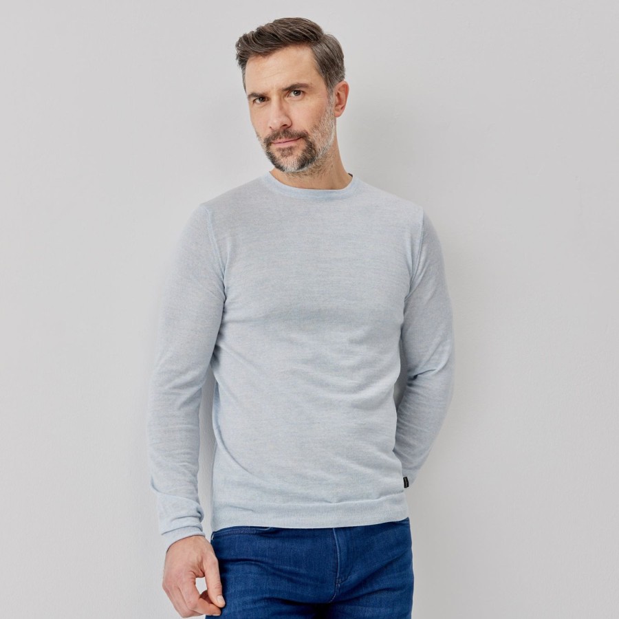 Oliver Sweeney Camber Light Blue Knitwear