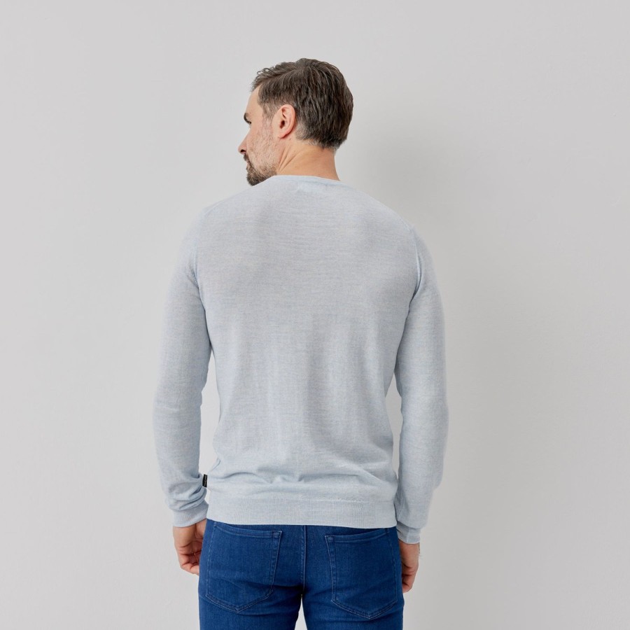 Oliver Sweeney Camber Light Blue Knitwear