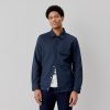 Oliver Sweeney Burras Navy Shirts