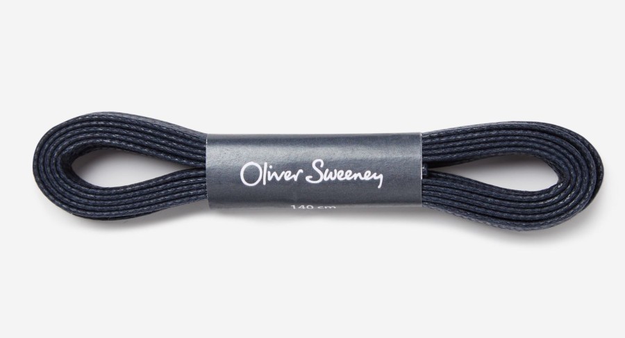 Oliver Sweeney Extra Long Flat Navy Laces Care & Repair