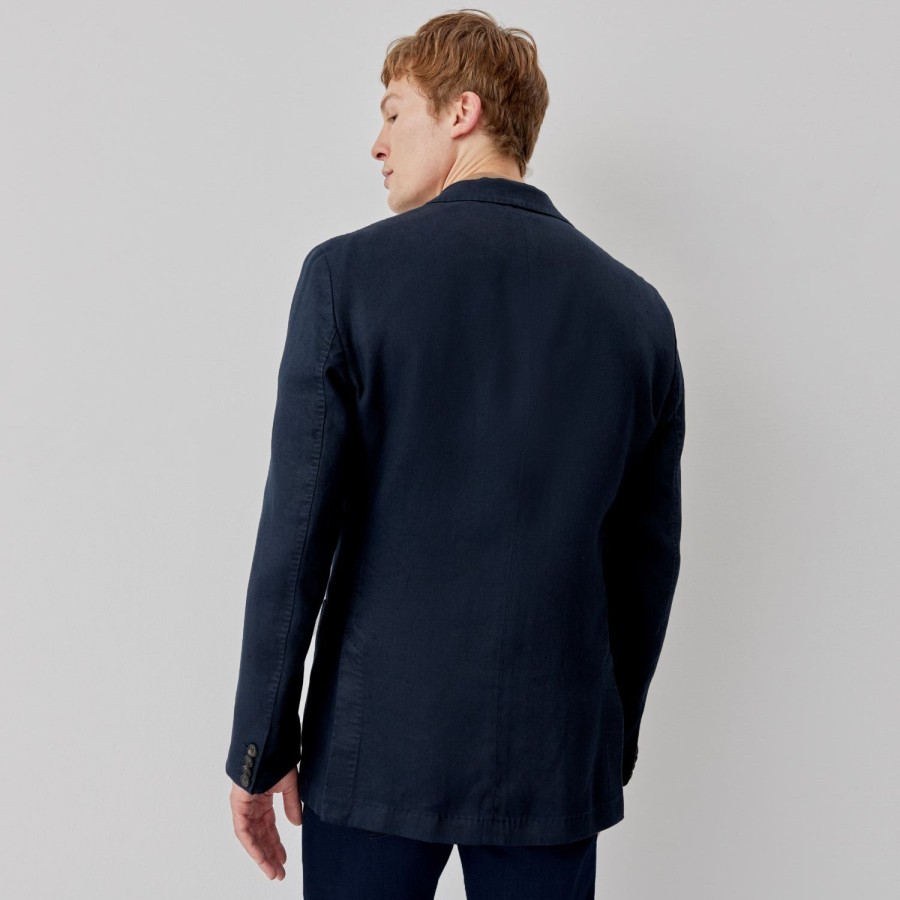 Oliver Sweeney Eccles Navy Coats & Jackets