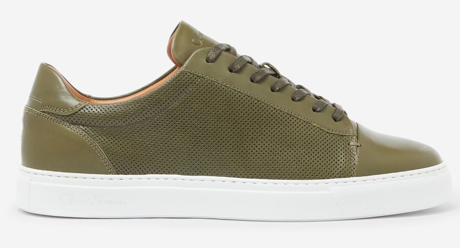 Oliver Sweeney Almada Khaki Trainers