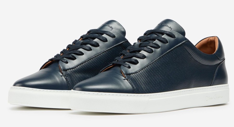 Oliver Sweeney Almada Navy Trainers