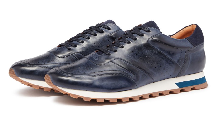 Oliver Sweeney Orjais Navy Trainers