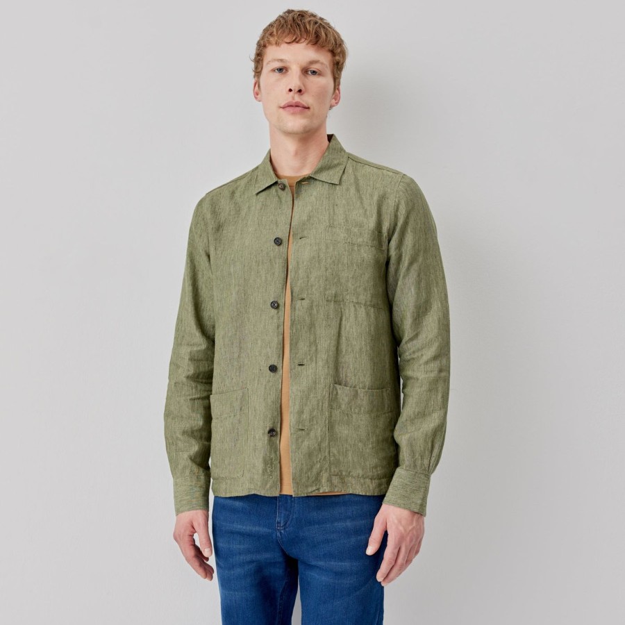 Oliver Sweeney Rauceby Khaki Shirts