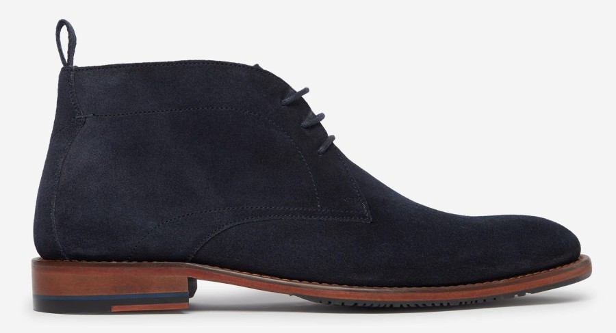 Oliver Sweeney Farleton Navy Boots