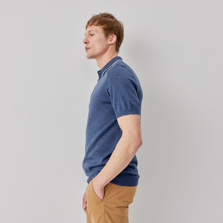 Oliver Sweeney Covehithe Dark Denim T Shirts & Polos