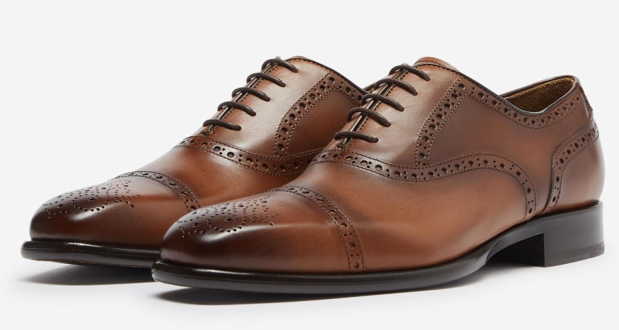 Oliver Sweeney Falerna Dark Tan Shoes