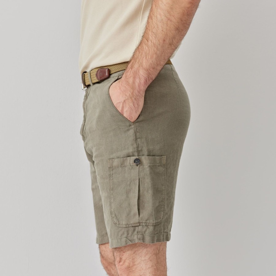 Oliver Sweeney Evesham Khaki Shorts