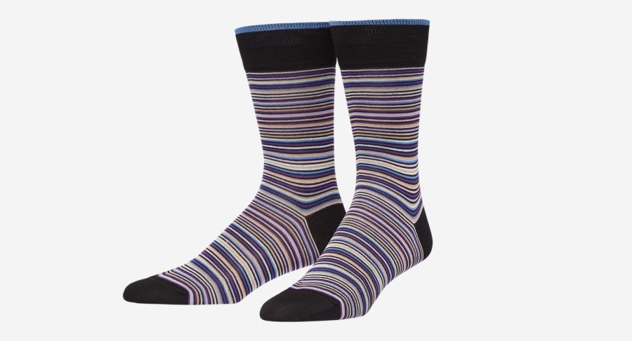 Oliver Sweeney Nile Purple Socks