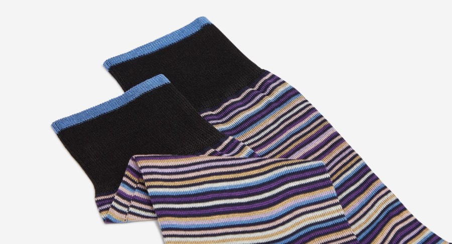 Oliver Sweeney Nile Purple Socks