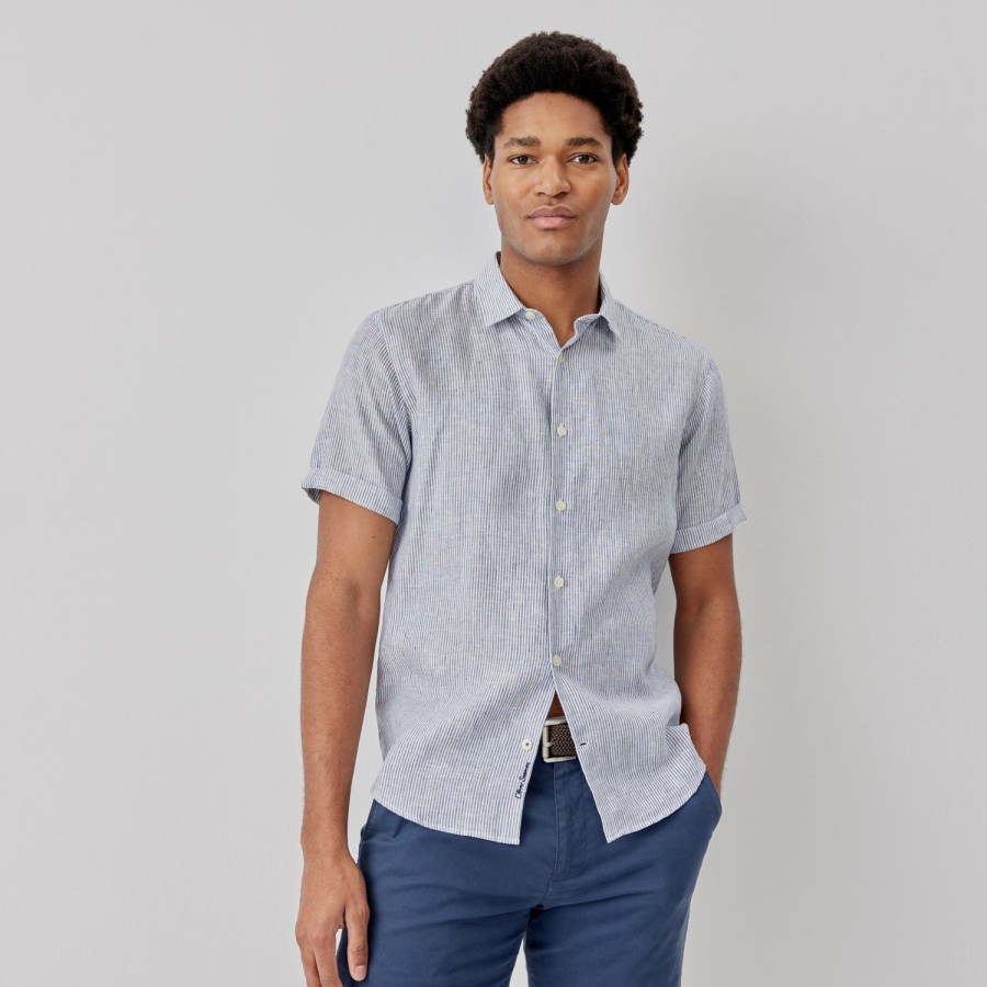 Oliver Sweeney Eakring Blue/White Shirts