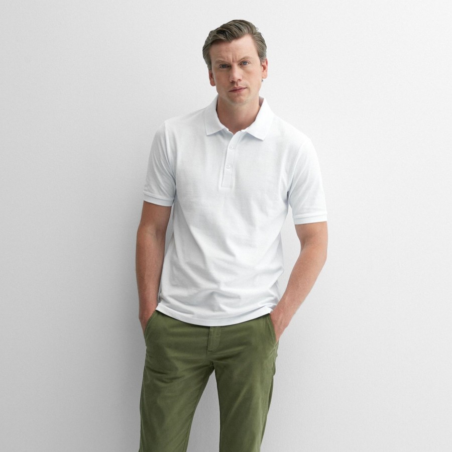 Oliver Sweeney Tralee White T Shirts & Polos