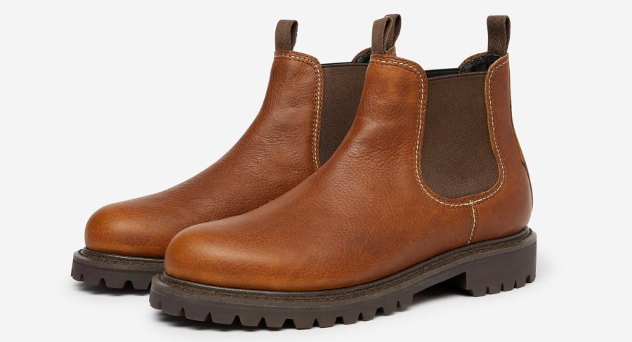 Oliver Sweeney Blythborough Dark Tan Boots