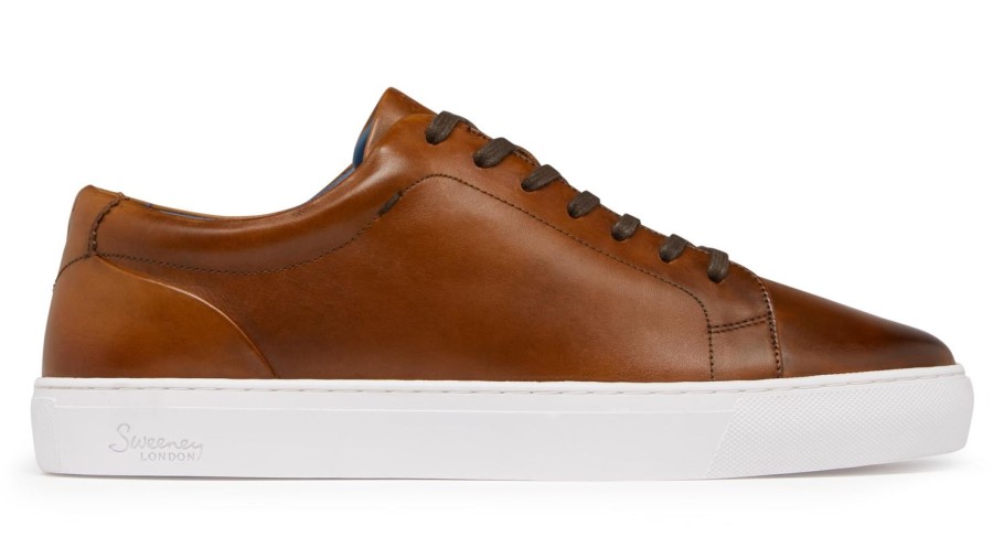 Oliver Sweeney Hayle Cognac Trainers