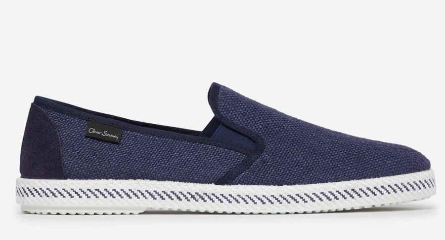 Oliver Sweeney Campomar Navy Summer Shoes